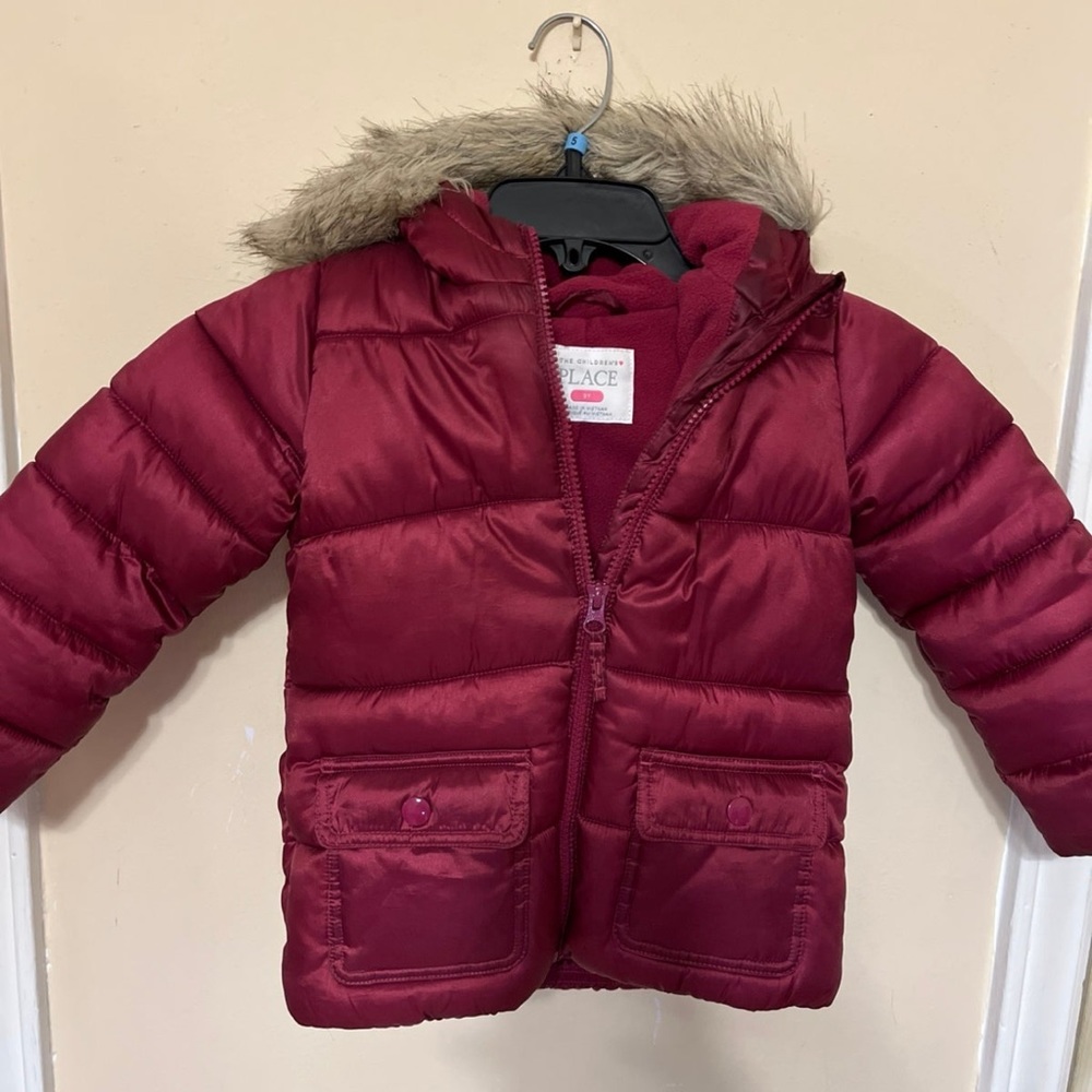 Toddler girl puffer coat